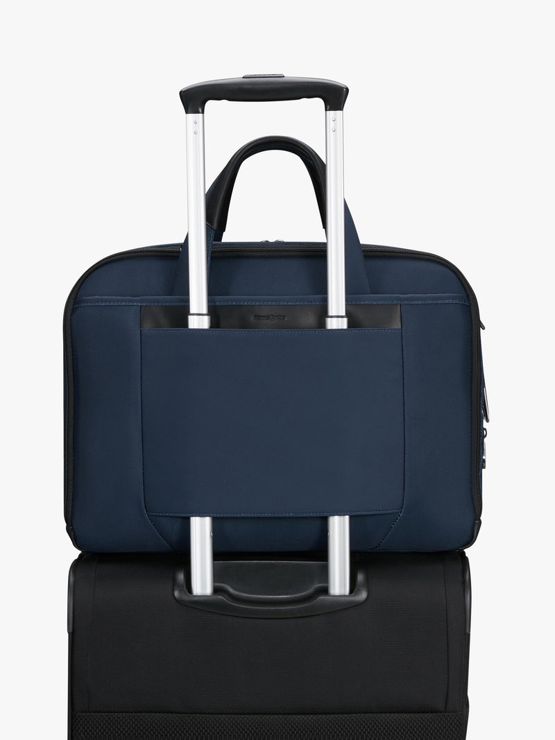 Samsonite Spectrolite twin handle briefcase 16/23L blue (British brand)