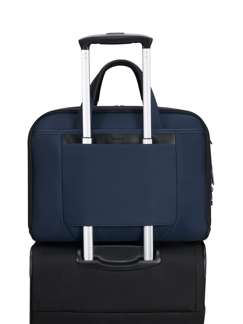 Samsonite Spectrolite twin handle briefcase 16/23L blue (British brand)