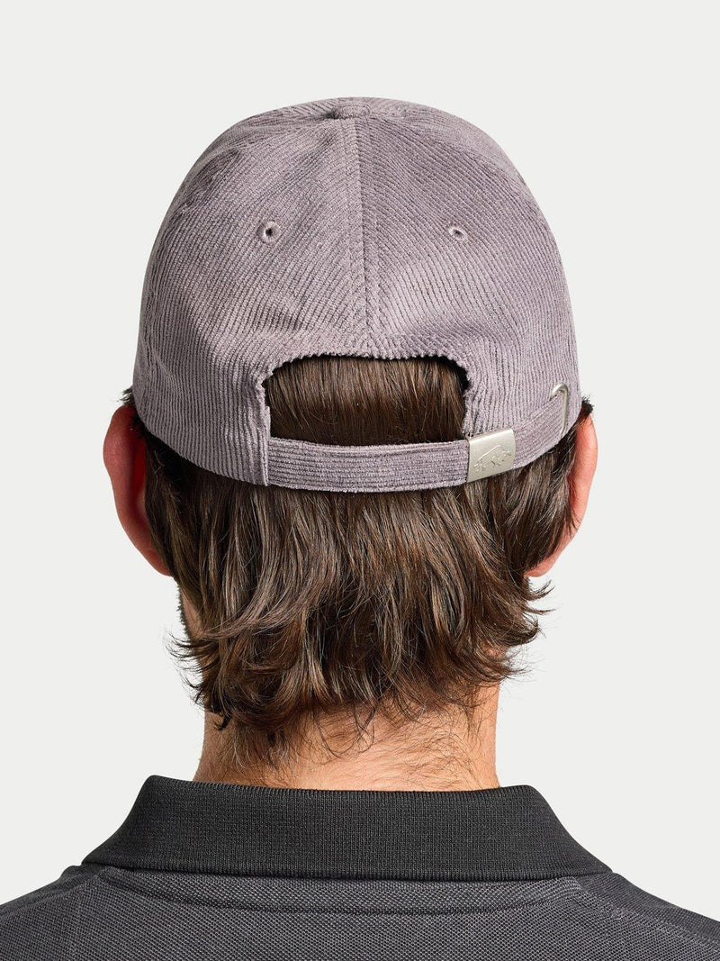 Raging Bull corduroy baseball cap grey - British product