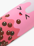 Angels by Accessorize boba pencil case in pink, imported from the UK