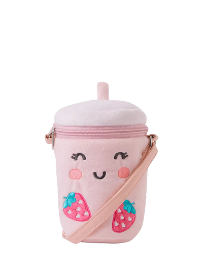 John Lewis Angels by Accessorize Kids' Bubble Tea Crossbody Bag in Pink- Buy online at McGrocer