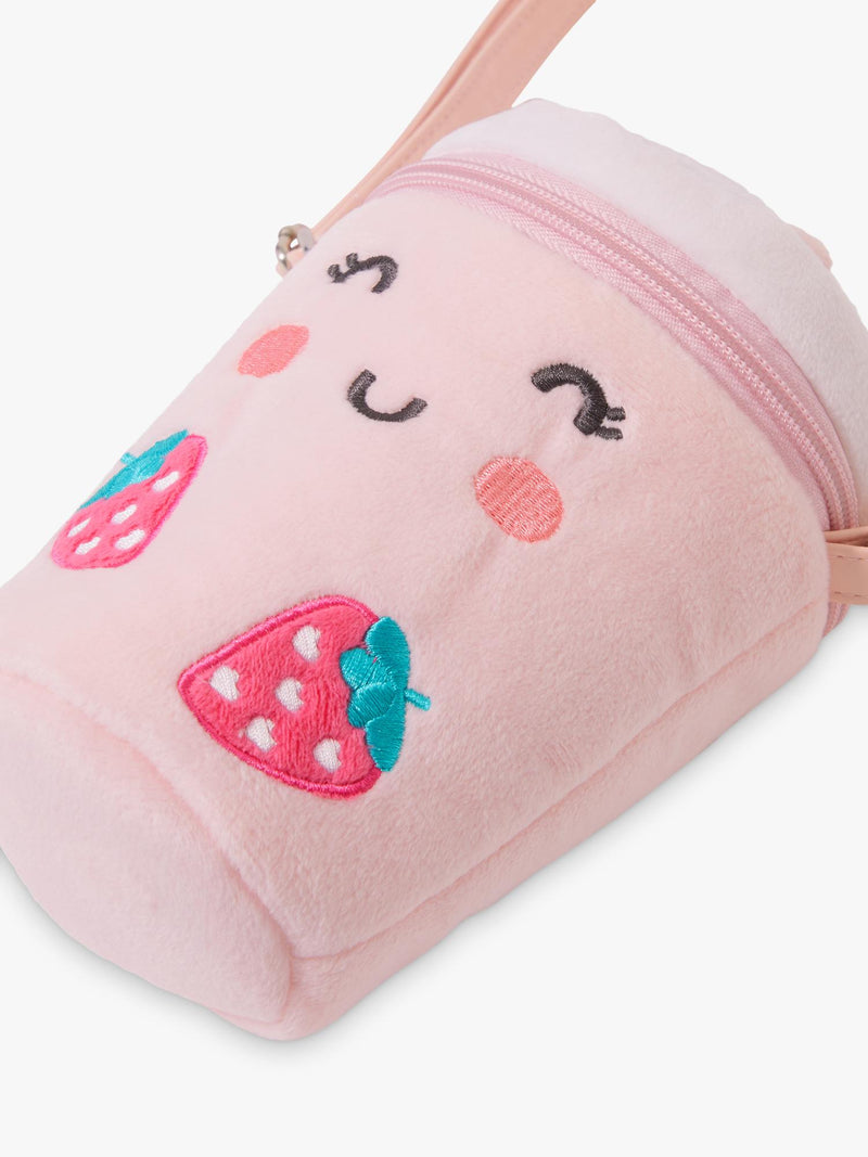 Angels by Accessorize bubble tea crossbody bag pink - British product
