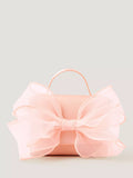 Monsoon kids' organza bow bag pink (British brand)