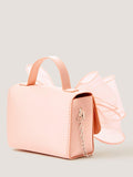 Monsoon kids' organza bow bag pink (British brand)