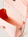 Monsoon kids' organza bow bag pink (British brand)