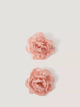John Lewis Monsoon Kids' Bridesmaid Flower Hair Clips Pink Pack of 2- Buy online at McGrocer