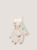 Monsoon kids flower butterfly ring chain bracelet multi, UK version