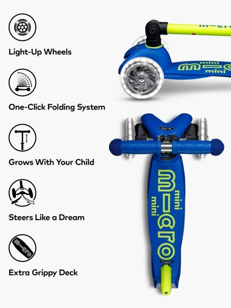 Micro Scooters Mini Micro Neon kids scooter, UK version