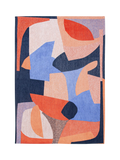 Louis De Poortere Shapes abstract rug multi 140x200cm, UK version