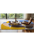 Louis De Poortere Stones abstract rug blue, UK version
