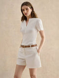 Hobbs Nima eyelet leather belt tan, imported from the UK