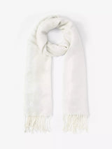 John Lewis Mint Velvet Metallic Lightweight Scarf Gold- Buy online at McGrocer