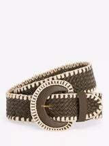 John Lewis Boden Woven Stitch Belt Winter Blush- Buy online at McGrocer