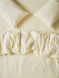 Piglet in Bed Slumber Stripe Washed Cotton Single Duvet Cover