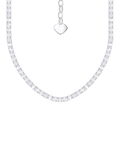 Thomas Sabo cubic zirconia necklace in 925 silver (British brand)