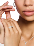 THOMAS SABO cubic zirconia ring in 925 sterling silver, UK version