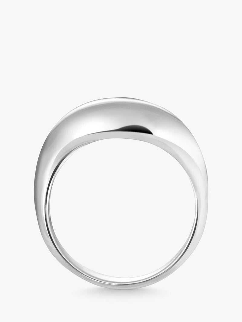 THOMAS SABO chunky curve ring silver - British product