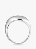 THOMAS SABO chunky curve ring silver - British product