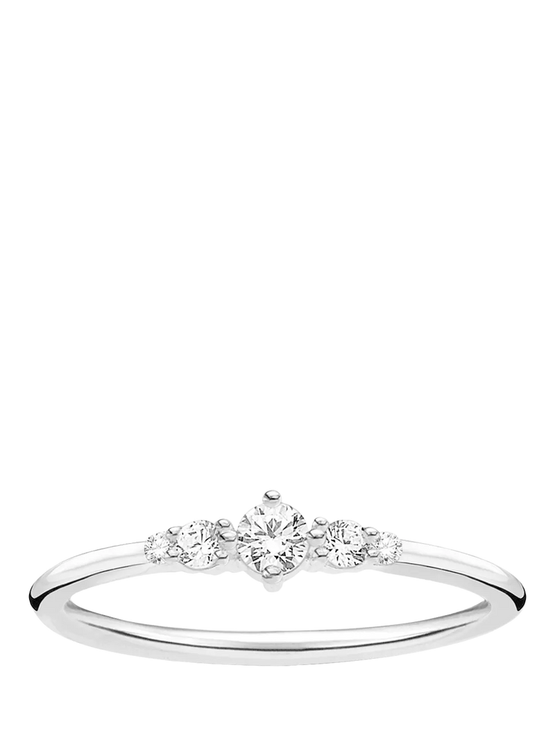 THOMAS SABO cubic zirconia ring in sterling silver (British brand)