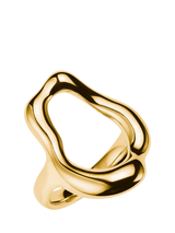 John Lewis THOMAS SABO Large Open Gold Cocktail Ring- Buy online at McGrocer