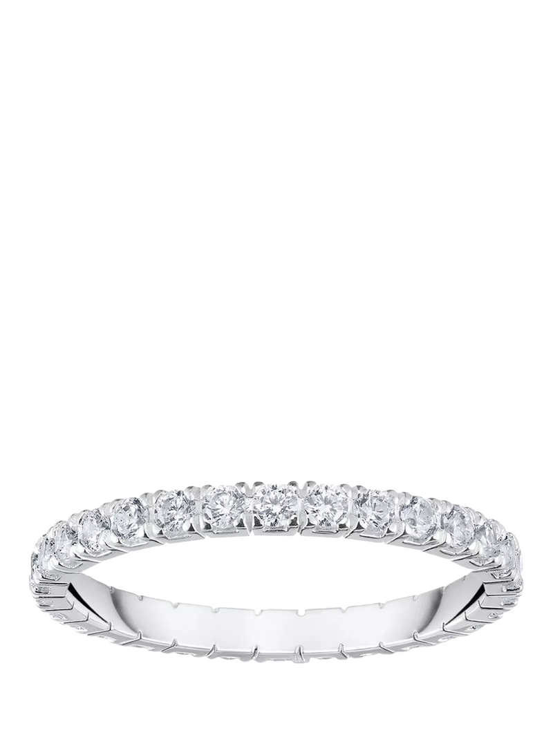THOMAS SABO cubic zirconia pavé ring sterling silver - British product
