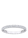 THOMAS SABO cubic zirconia pavé ring sterling silver - British product
