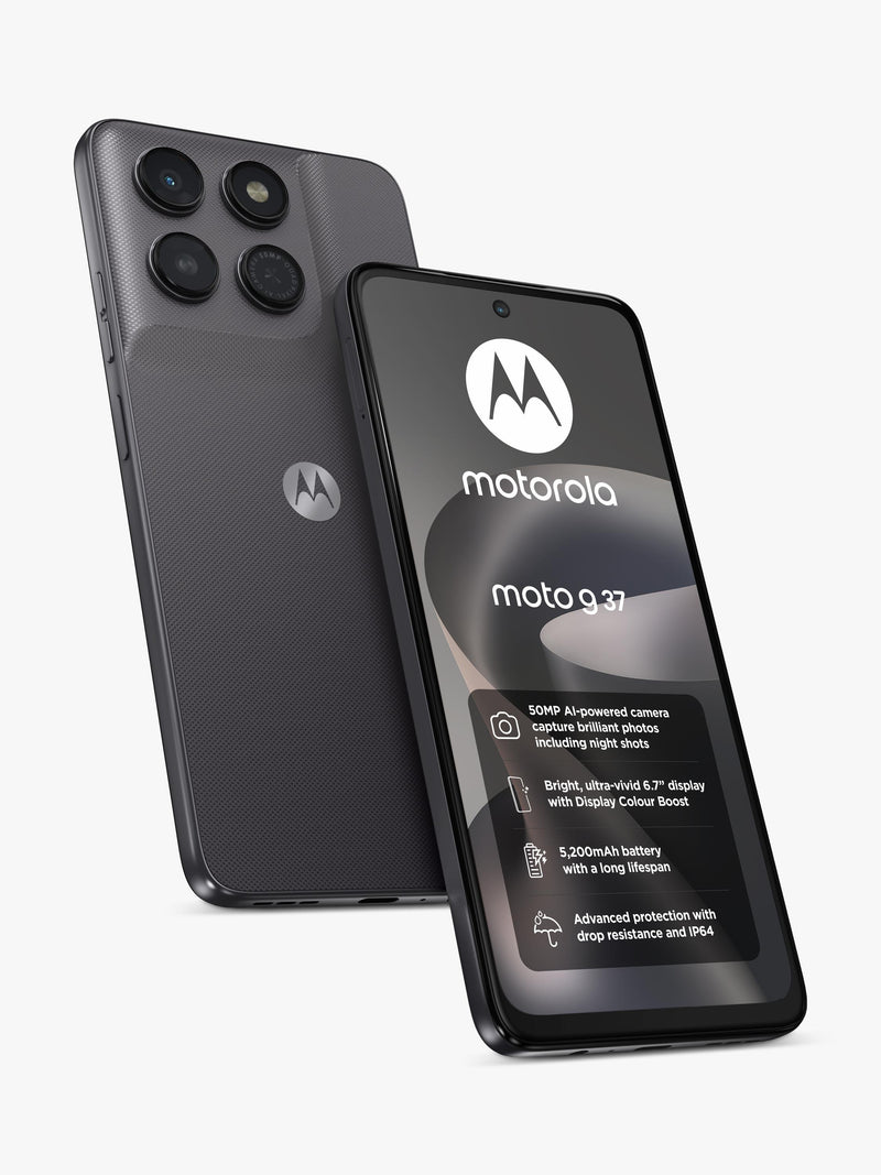 Motorola moto g37 smartphone 128GB 6.67-inch display, imported from the UK