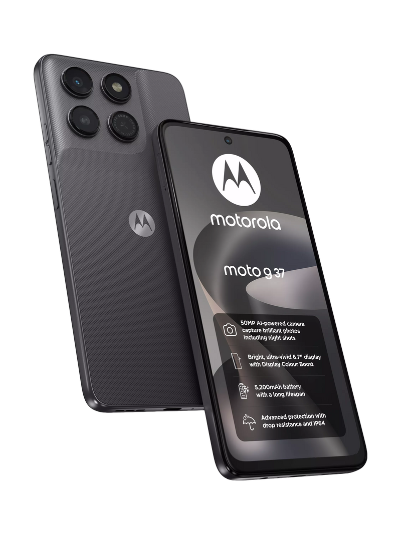 Motorola Moto G37 5G Smartphone, SIM Free, 128GB, 4GB RAM