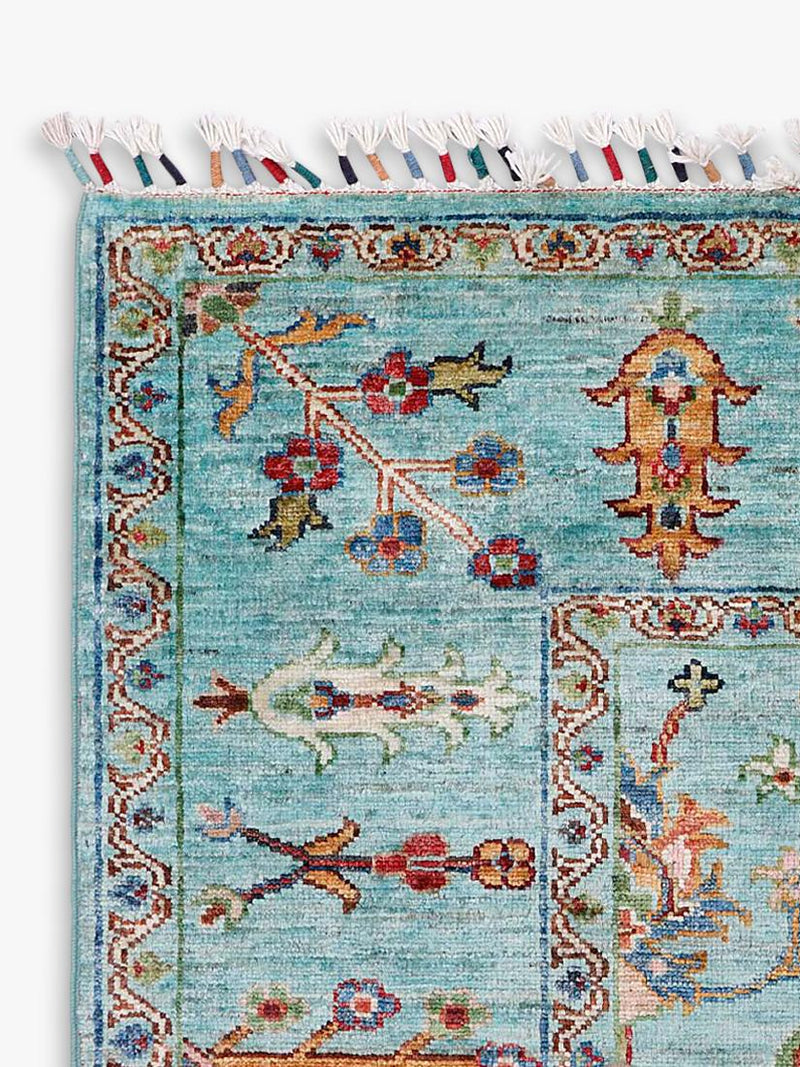 Gooch Luxury hand knotted pure wool rug 60x90cm (British brand)