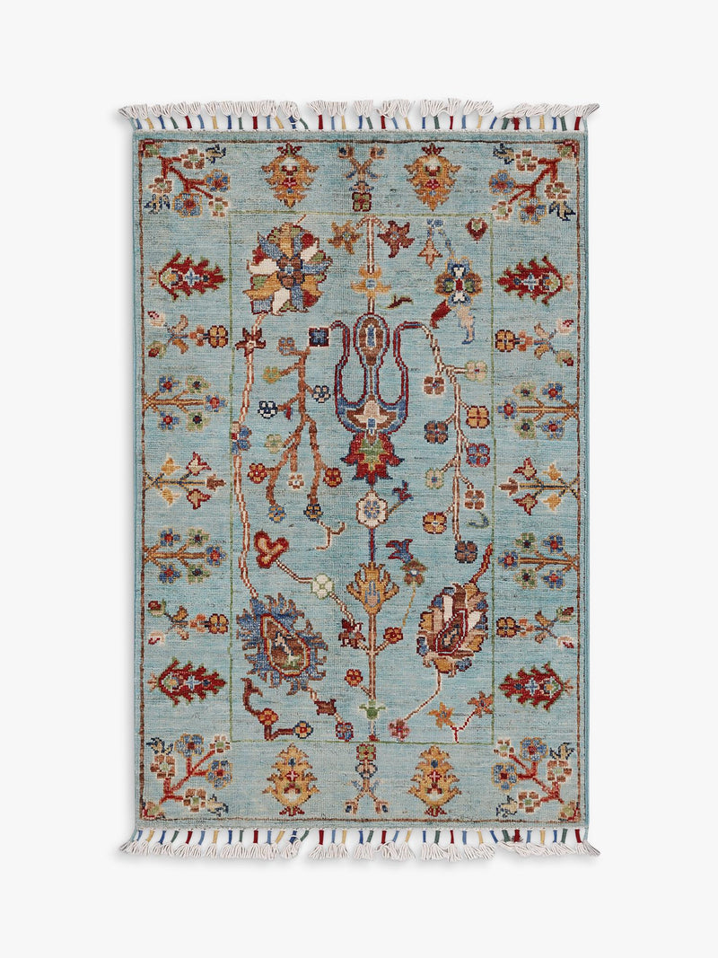Gooch Luxury hand knotted pure wool rug 60x90cm (British brand)