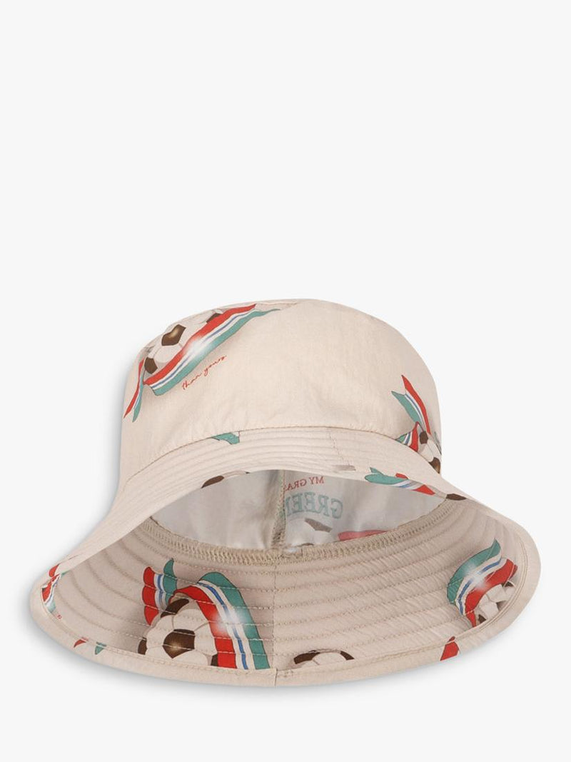 Konges Sløjd kids bucket hat in Multi - British product