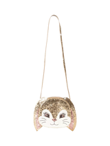 John Lewis Konges Sløjd Kids' Glitter Bunny Shoulder Bag, Gold- Buy online at McGrocer