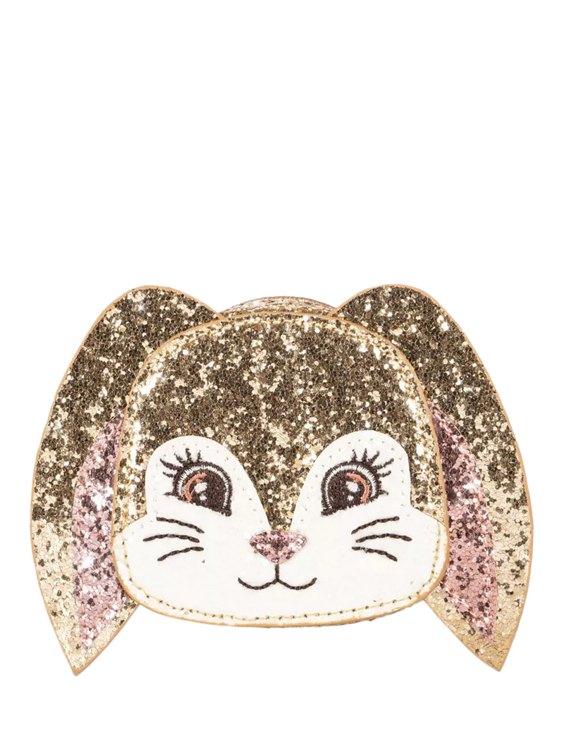 Konges Sløjd glitter bunny wallet gold - British product