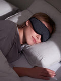 Ostrichpillow eye mask with total blackout and ergonomic design (British brand)