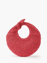 John Lewis French Connection Round Bow-Knot Shoulder Bag, Red Brick- Buy online at McGrocer