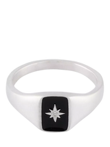 John Lewis Serge DeNimes Sterling Silver Abyssal Ring 18mm- Buy online at McGrocer