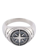John Lewis Serge DeNimes Sterling Silver Napoleon Ring 18mm- Buy online at McGrocer
