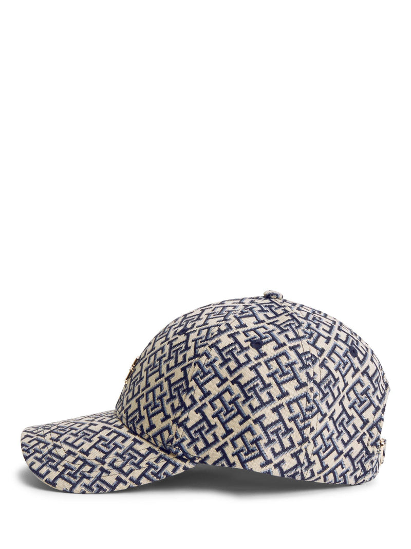 Tommy Hilfiger TH monogram jacquard baseball cap, UK version
