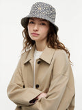 Tommy Hilfiger blue monogram jacquard bucket hat, UK version