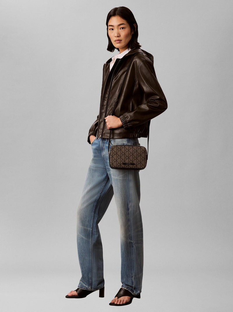 Calvin Klein jacquard logo crossbody bag (British brand)