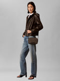 Calvin Klein jacquard logo crossbody bag (British brand)