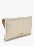 Carvela Lusso embellished clutch bag gold chain strap - British product