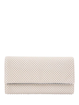 John Lewis Kurt Geiger Tilly Pearl Clutch Bag White- Buy online at McGrocer