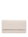KG Kurt Geiger Tilly pearl clutch bag white - British product