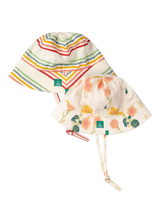John Lewis Little Green Radicals Kids' Reversible Printed Sun Hat, Pack of 2, Multi- Buy online at McGrocer