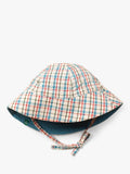 Little Green Radicals kids reversible printed sun hats pack of 2 (British brand)