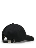 Tommy Hilfiger black six-panel baseball cap organic cotton, imported from the UK