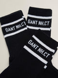 GANT kids stripe socks pack of 3 black (British brand)