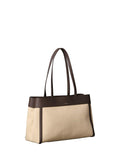 Calvin Klein khaki canvas tote bag medium, UK version