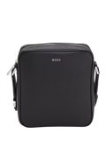 HUGO BOSS black reporter bag bonded leather - British product
